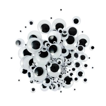 Self-Adhesive Googly Eyes 500 Pack 